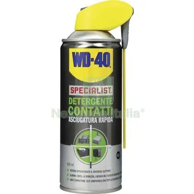 2PZ Detergente Contatti Spray WD-40 Specialist ML 400 — Lubrificanti e oli — rif. FERX.VIR8390455 2PZ Detergente Contatti Spray WD-40 Specialist ML 400 — Lubrificanti e oli — rif. FERX.VIR8390455