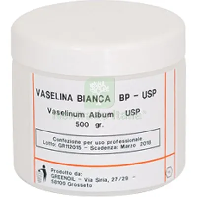 6PZ GRASSO VASELINA BIANCA FILANTE GR 500 — Lubrificanti e oli — rif. FERX.VIR8390539 6PZ GRASSO VASELINA BIANCA FILANTE GR 500 — Lubrificanti e oli — rif. FERX.VIR8390539
