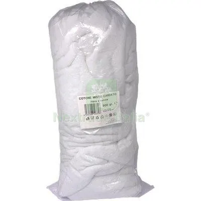 2PZ Cotone Idrofilo Misto Fibra Cotone Cardato Bianco GR 800 — Diluenti e solventi — rif. FERX.VIR8390595 2PZ Cotone Idrofilo Misto Fibra Cotone Cardato Bianco GR 800 — Diluenti e solventi — rif. FERX.VIR8390595