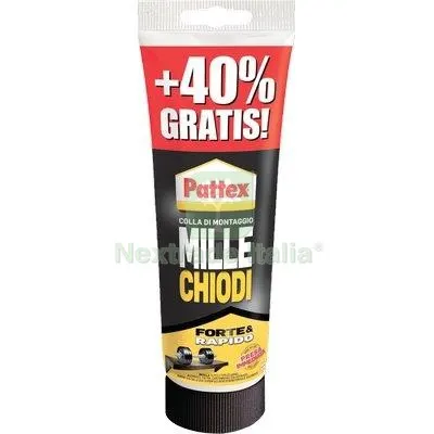 12PZ Pattex Millechiodi Forte e Rapido GR 250+40% — Chiodi e graffe — rif. FERX.VIR8390615