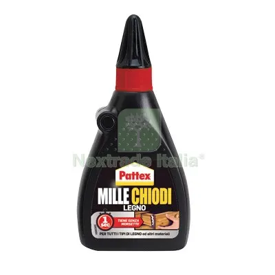 4PZ Pattex Millechiodi Legno GR 100 — Chiodi e graffe — rif. FERX.VIR8390619 4PZ Pattex Millechiodi Legno GR 100 — Chiodi e graffe — rif. FERX.VIR8390619