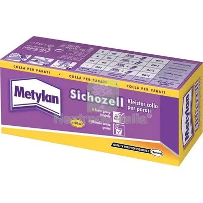 5PZ COLLA X PARATI SICHOZELL METYLAN GR 125 — Adesivi e sigillanti — rif. FERX.VIR8390701 5PZ COLLA X PARATI SICHOZELL METYLAN GR 125 — Adesivi e sigillanti — rif. FERX.VIR8390701