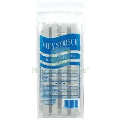 2CF SIGILLANTE PREFORMATO VIKY STRISCE SELF S.MM 15X4 CM 100 CF=PZ 4 — Adesivi e sigillanti — rif. FERX.VIR8390774 2CF SIGILLANTE PREFORMATO VIKY STRISCE SELF S.MM 15X4 CM 100 CF=PZ 4 — Adesivi e sigillanti — rif. FERX.VIR8390774