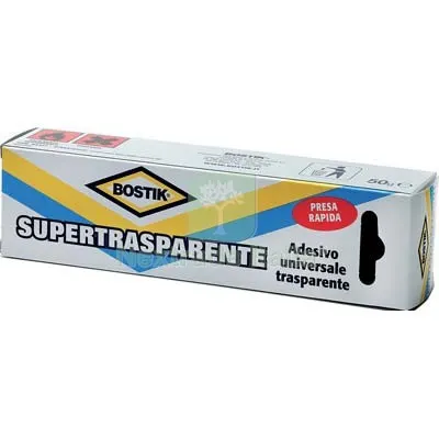 6PZ Bostik Supertrasparente GR 50 — Adesivi e sigillanti — rif. FERX.VIR8390820 6PZ Bostik Supertrasparente GR 50 — Adesivi e sigillanti — rif. FERX.VIR8390820