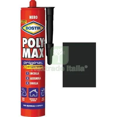 BOSTIK POLYMAX ORIGINAL EXPRESS NERO GR 425 Colore Nero — Adesivi e sigillanti — rif. FERX.VIR8390850 BOSTIK POLYMAX ORIGINAL EXPRESS NERO GR 425 Colore Nero — Adesivi e sigillanti — rif. FERX.VIR8390850