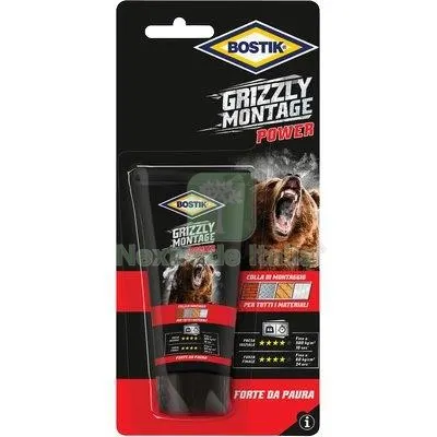 4PZ BOSTIK GRIZZLY MONTAGGIO POWER GR 100 — Adesivi e sigillanti — rif. FERX.VIR8390884 4PZ BOSTIK GRIZZLY MONTAGGIO POWER GR 100 — Adesivi e sigillanti — rif. FERX.VIR8390884
