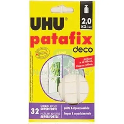 12CF UHU PATAFIX CF=32 GOMMINI CF=PZ 32 — Adesivi e sigillanti — rif. FERX.VIR8390890