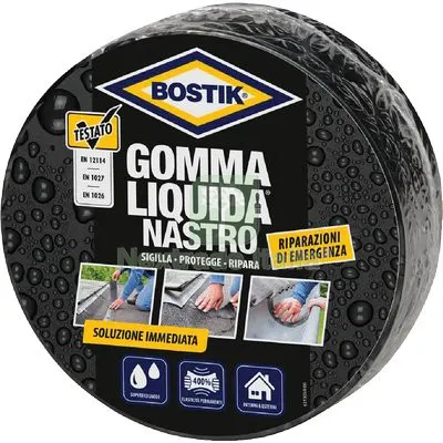 BOSTIK GOMMA LIQUIDA NASTRO RIPARATORE MT 5 — Adesivi e sigillanti — rif. FERX.VIR8390894 BOSTIK GOMMA LIQUIDA NASTRO RIPARATORE MT 5 — Adesivi e sigillanti — rif. FERX.VIR8390894