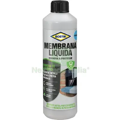 BOSTIK MEMBRANA LIQUIDA RINNOVA E PROTEGGE TRASPARENTE ML 250 — Adesivi e sigillanti — rif. FERX.VIR8390911 BOSTIK MEMBRANA LIQUIDA RINNOVA E PROTEGGE TRASPARENTE ML 250 — Adesivi e sigillanti — rif. FERX.VIR8390911
