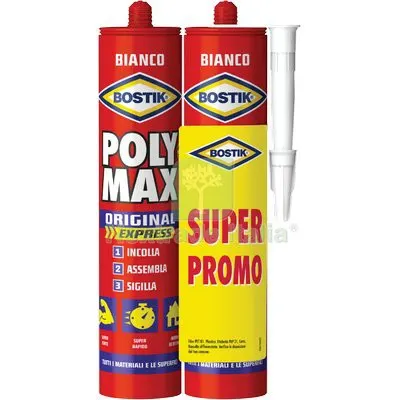 Bostik Polymax Original Express Bipack Bianco GR 425 CF=PZ 2 — Adesivi e sigillanti — rif. FERX.VIR8390921