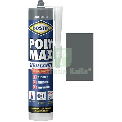 BOSTIK POLYMAX SIGILLANTE ANTRACITE ML 280 Colore Antracite — Adesivi e sigillanti — rif. FERX.VIR8390945