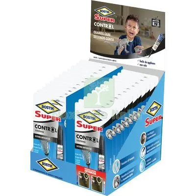 BOSTIK SUPER CONTROL EXPO GR 3 CF=PZ 24 — Adesivi e sigillanti — rif. FERX.VIR8390985 BOSTIK SUPER CONTROL EXPO GR 3 CF=PZ 24 — Adesivi e sigillanti — rif. FERX.VIR8390985