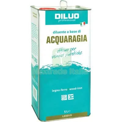 4PZ ACQUARAGIA DENATURATA 2BM LT 5 — Diluenti e solventi — rif. FERX.VIR8391009
