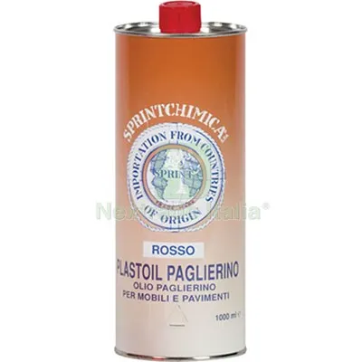 12PZ OLIO PAGLIERINO PLASTOIL ROSSO LT 1 Colore Rosso — Diluenti e solventi — rif. FERX.VIR8391035 12PZ OLIO PAGLIERINO PLASTOIL ROSSO LT 1 Colore Rosso — Diluenti e solventi — rif. FERX.VIR8391035