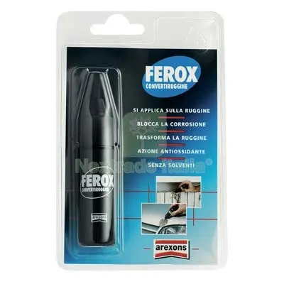 6PZ CONVERTITORE RUGGINE FEROX AREXONS ML 15 — Lubrificanti e oli — rif. FERX.VIR8391072 6PZ CONVERTITORE RUGGINE FEROX AREXONS ML 15 — Lubrificanti e oli — rif. FERX.VIR8391072