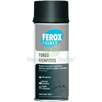 6PZ Fondo Aggrappante Spray Ferox Arexons Riempitivo ML 400 — Vernici e smalti — rif. FERX.VIR8391092 6PZ Fondo Aggrappante Spray Ferox Arexons Riempitivo ML 400 — Vernici e smalti — rif. FERX.VIR8391092