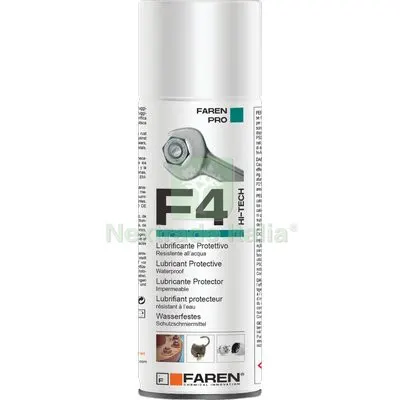 12PZ Lubrificante Spray F4 Faren ML 400 — Lubrificanti e oli — rif. FERX.VIR8392102 12PZ Lubrificante Spray F4 Faren ML 400 — Lubrificanti e oli — rif. FERX.VIR8392102