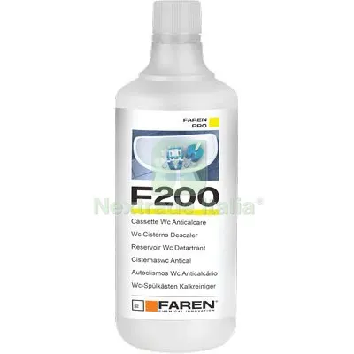 12PZ Acido Anticalcare Cassette WC F200 Faren LT 1 — Diluenti e solventi — rif. FERX.VIR8392209 12PZ Acido Anticalcare Cassette WC F200 Faren LT 1 — Diluenti e solventi — rif. FERX.VIR8392209