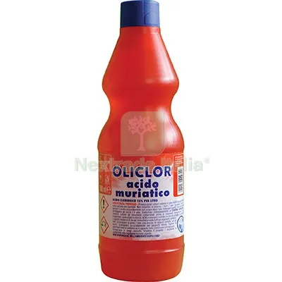 12PZ Acido Cloridrico Muriatico 15% Oliclor LT 1 — Diluenti e solventi — rif. FERX.VIR8392215
