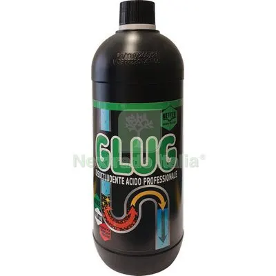 12PZ DISGORGANTE ACIDO GLUG LT 1 — Scarichi e sifoni — rif. FERX.VIR8392225