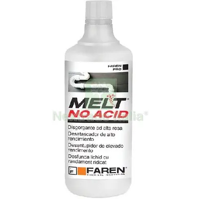 12PZ Disgorgante Melt No Acid Liquido Faren LT 1 — Scarichi e sifoni — rif. FERX.VIR8392308 12PZ Disgorgante Melt No Acid Liquido Faren LT 1 — Scarichi e sifoni — rif. FERX.VIR8392308