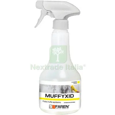 12PZ Elimina Muffa Muffyxid Faren ML 500 — Impermeabilizzanti e idrofughi — rif. FERX.VIR8392408 12PZ Elimina Muffa Muffyxid Faren ML 500 — Impermeabilizzanti e idrofughi — rif. FERX.VIR8392408