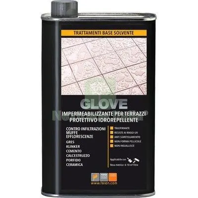 2PZ IMPERMEABILIZZANTE TERRAZZI BALCONI GLOVE FAREN LT 1 — Isolanti e reti — rif. FERX.VIR8392455