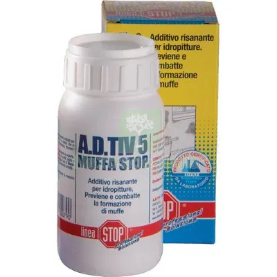 2PZ Additivo Idropittura A.D.TIV 5 Muffa Stop Dixi ML 250 — Vernici e smalti — rif. FERX.VIR8392716 2PZ Additivo Idropittura A.D.TIV 5 Muffa Stop Dixi ML 250 — Vernici e smalti — rif. FERX.VIR8392716