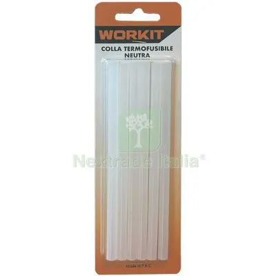 10CF COLLA TERMOFUSIBILE WORKIT MM 7X150 CF=PZ 6 L CM 15 — Adesivi e sigillanti — rif. FERX.VIR8394056 10CF COLLA TERMOFUSIBILE WORKIT MM 7X150 CF=PZ 6 L CM 15 — Adesivi e sigillanti — rif. FERX.VIR8394056