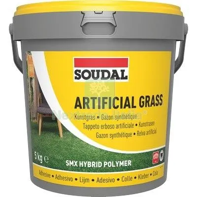 COLLA PRATO ERBA SINTETICA ARTIFICIAL GRASS SOUDAL KG 5 — Prati sintetici — rif. FERX.VIR8394509