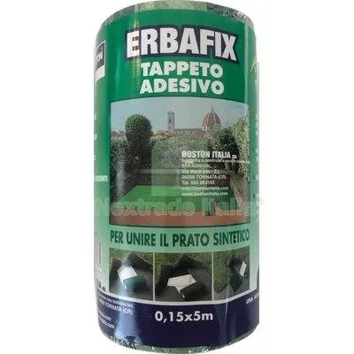 Nastro Prato Erba Sintetica Adesivo Erbafix Boston TNT CM 15 ML 5 L MT 5 MM 150 — Prati sintetici — rif. FERX.VIR8394560