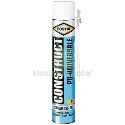 12PZ SCHIUMA POLIURETANICA UNIVERSALE BOSTIK MANUALE ML 750 Mod Manuale — Adesivi e sigillanti — rif. FERX.VIR8396812