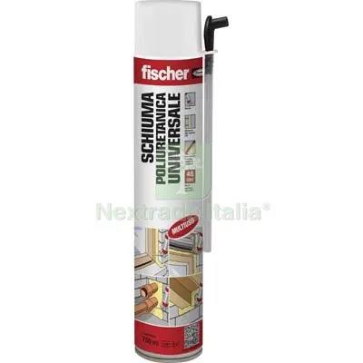 12PZ SCHIUMA POLIURETANICA UNIVERSALE FISCHER MANUALE ML 750 Mod Manuale — Adesivi e sigillanti — rif. FERX.VIR8396821