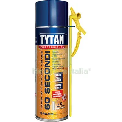 12PZ SCHIUMA POLIURETANICA UNIVERSALE 60 SECONDI TYTAN MANUALE ML 300 Mod Manuale — Adesivi e sigillanti — rif. FERX.VIR8396846 12PZ SCHIUMA POLIURETANICA UNIVERSALE 60 SECONDI TYTAN MANUALE ML 300 Mod Manuale — Adesivi e sigillanti — rif. FERX.VIR8396846