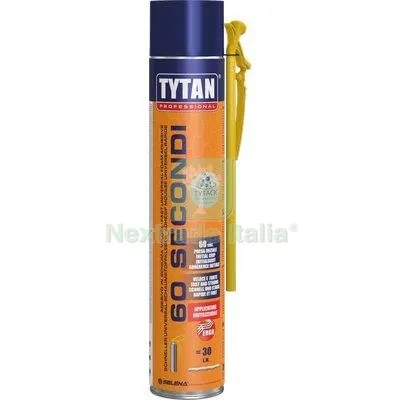 12PZ SCHIUMA POLIURETANICA UNIVERSALE 60 SECONDI TYTAN MANUALE ML 750 Mod Manuale — Adesivi e sigillanti — rif. FERX.VIR8396847