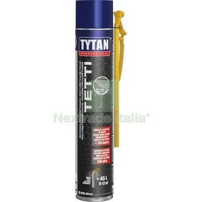 12PZ SCHIUMA POLIURETANICA TETTI E COPERTURE TYTAN MANUALE ML 750 Mod Manuale — Adesivi e sigillanti — rif. FERX.VIR8396857