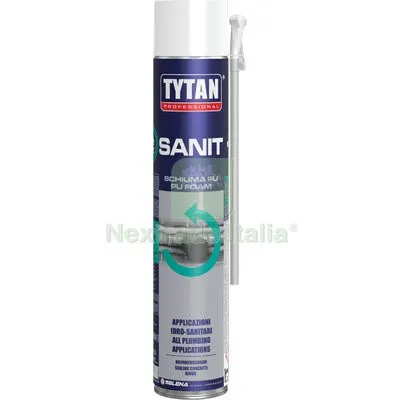 SCHIUMA POLIURETANICA SANIT TYTAN MANUALE ML 750 Mod Manuale — Adesivi e sigillanti — rif. FERX.VIR8396863 SCHIUMA POLIURETANICA SANIT TYTAN MANUALE ML 750 Mod Manuale — Adesivi e sigillanti — rif. FERX.VIR8396863