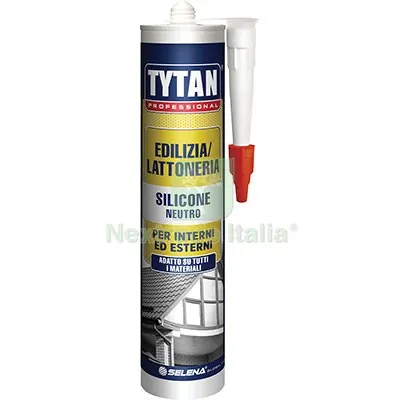 24PZ SILICONE NEUTRO TYTAN TRASPARENTE ML 300 Colore Trasparente — Adesivi e sigillanti — rif. FERX.VIR8396920 24PZ SILICONE NEUTRO TYTAN TRASPARENTE ML 300 Colore Trasparente — Adesivi e sigillanti — rif. FERX.VIR8396920