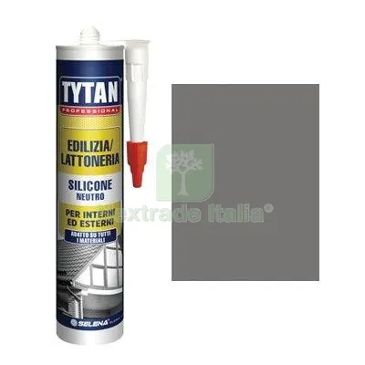 4PZ SILICONE NEUTRO TYTAN GRIGIO RAL 7042 ML 300 Colore Grigio — Adesivi e sigillanti — rif. FERX.VIR8396925 4PZ SILICONE NEUTRO TYTAN GRIGIO RAL 7042 ML 300 Colore Grigio — Adesivi e sigillanti — rif. FERX.VIR8396925