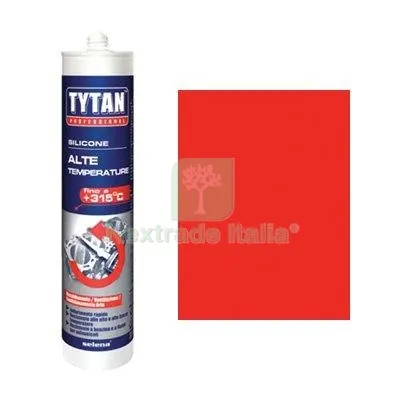 3PZ SILICONE ALTE TEMPERATURE TYTAN ROSSO ML 300 Colore Rosso — Adesivi e sigillanti — rif. FERX.VIR8396933 3PZ SILICONE ALTE TEMPERATURE TYTAN ROSSO ML 300 Colore Rosso — Adesivi e sigillanti — rif. FERX.VIR8396933