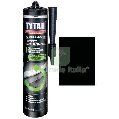 3PZ Sigillante Bituminoso Tytan Nero ML 300 Colore Nero — Adesivi e sigillanti — rif. FERX.VIR8397236 3PZ Sigillante Bituminoso Tytan Nero ML 300 Colore Nero — Adesivi e sigillanti — rif. FERX.VIR8397236