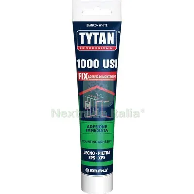 4PZ FIX 1000 USI Tubetto Tytan Bianco ML 80 Colore Bianco — Adesivi e sigillanti — rif. FERX.VIR8397240