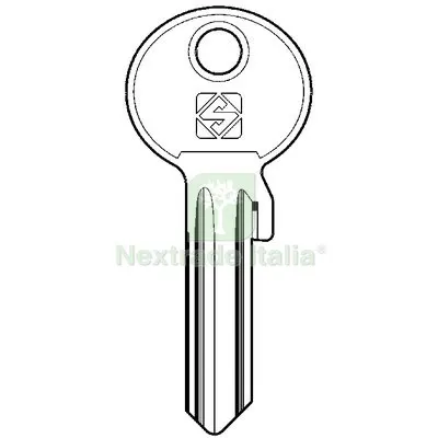 10PZ Chiave Piatta Tytan TN16X Silca Acciaio Nichelato — Serrature e cilindri — rif. FERX.VIR8595537
