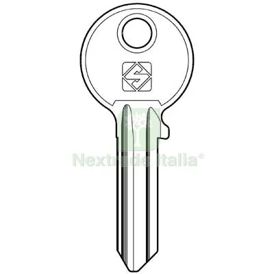 10PZ CHIAVE PIATTA ABUS AB10R SILCA ACCIAIO NICHELATO Mat Acciaio — Serrature e cilindri — rif. FERX.VIR8597903