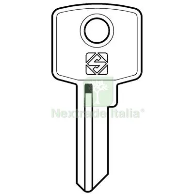 10PZ CHIAVE PIATTA CAS CCC1R SILCA OTTONE NICHELATO Mat Ottone — Serrature e cilindri — rif. FERX.VIR8597931