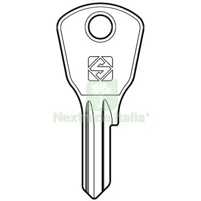 10PZ Chiave Piatta CAF CAF2 Silca Ottone Nichelato Mat Ottone — Serrature e cilindri — rif. FERX.VIR8597933 10PZ Chiave Piatta CAF CAF2 Silca Ottone Nichelato Mat Ottone — Serrature e cilindri — rif. FERX.VIR8597933