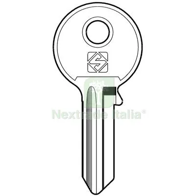 10PZ Chiave Piatta Corbin CB83 Silca Ottone Nichelato Mat Ottone — Serrature e cilindri — rif. FERX.VIR8597942 10PZ Chiave Piatta Corbin CB83 Silca Ottone Nichelato Mat Ottone — Serrature e cilindri — rif. FERX.VIR8597942