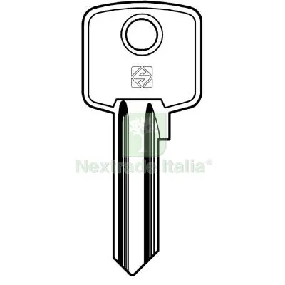 10PZ Chiave Piatta CAS CIS5 Silca Ottone Nichelato Mat Ottone — Serrature e cilindri — rif. FERX.VIR8597947