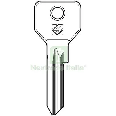 10PZ Chiave Piatta Cisa CS119R Silca Ottone Nichelato Mat Ottone — Serrature e cilindri — rif. FERX.VIR8597961