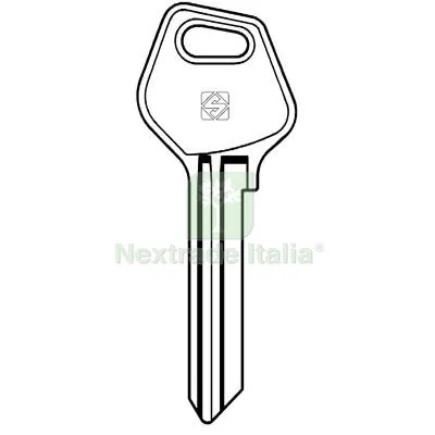 5PZ CHIAVE PIATTA FASEM FM7 SILCA OTTONE NICHELATO Mat Ottone — Serrature e cilindri — rif. FERX.VIR8597980